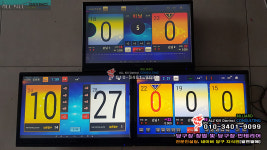 세미전자 터치보드점수판, 터치보드점수판, 티처비도터치점수판, 당구장 터치점수판 판매 : 올킬다빈치빌리어드