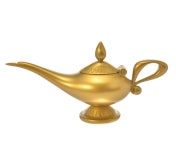 디즈니 스토어 알라딘 지니 요술 램프 LED 조명 무드등 : 모모 캔디