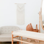 라뜨랑 인테리어 벽장식 감성소품 월행잉 마크라메 j : 라뜨랑