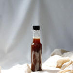 원형 와인 페트병 250ml 더치 PET 커피 매실청 복분자 공병 플라스틱 수축필름 : 포스아트