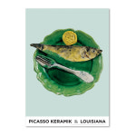파블로 피카소  Still-life with Fish  Picasso 뮤지엄 프린트 : 갤러리 다듬
