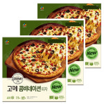 CJ 고메 콤비네이션 피자  405g x 3개 : 에스플러스마켓