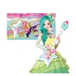 시크릿쥬쥬 에메랄드기타 매직피아노 별의여신 쥬쥬 신디 스텔라 장난감 아기 유아 여아 어린이날 크리스마스 조카 생일 선물 : 원더토이