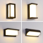 LED 정원 테라스 카페 야외 벽등 부등 방수 안뜰 유도 발코니 외벽 계 : 스마트셀인스토어