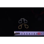 6인치 인형 피규어 수갑 경찰 죄인 소장용 미니 장식품 : 요상한 보따리