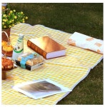 해수욕장돗자리 피크닉매트 체크 방수돗자리( 140x150cm) 피크닉 감성캠핑 : 레이니 영