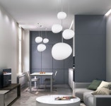 LED 스톤 1등 펜던트 조약돌 조명 심플 무드 북유럽 : 구라이팅