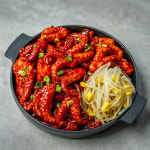 핵이득 마켓 참피디 화끈 양념 쭈꾸미 볶음 캠핑 밀키트 500g : 핵이득마켓