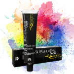 파마간 슈퍼라티브 데코 크림 탈색약 40ml /셀프염색 저자극 발색력/산화제 1개 덤 : 와요뷰티