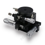 xyr 3축 40mm 1.6 수동 트리밍 플랫폼 v-레일 고하중 선형 스테이지 및 각도 회전 튜닝 슬라이딩 테이블 lsp40-l 40 : 더이니그마