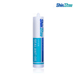 신에츠 무초산 실리콘 방수 백색 창호 창틀 몰딩 걸레받이 비초산 박스 25개 : 대한안전