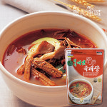 선봉식품 웰빙버섯육개장 냉동 600g : 닭리닭매