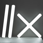 LED 일자등 30W 60W 십자등 주광색 전구색 형광등 전등 교체 플리커프리 : 더 하우징