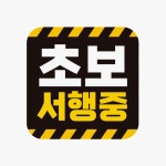 초보 서행중 고휘도반사 자석 자동차스티커 자석스티커/차량용자석/자동차용품/차량용스티커/반사자석스티커 : 데일리원샵