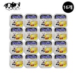 몽이 사각캔 치킨 (100g x 16개) (1박스)(강아지간식) : MOLPALA
