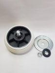내열바퀴 고열 버섯농장 127mm (5인치) 중량캐스터 휠세트 고온 내열 나일론휠 : 동그라미캐스터