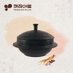 키친아트 가마솥 냄비 18cm 누릉지 솥밥 뚝배기 돌솥 : 당하별빛