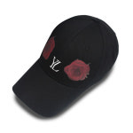 [예스토퍼로렌스] YL 와이엘 로즈 장미 볼캡 블랙 : 노오버
