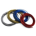 5m 인테리어 대시보드 몰딩 트림 스트립 자동차 스티커 bmw m 액세서리 1 2 3 4 5 6 시리즈 f30 f31 e87 f22 f46 f06 f40 e90 : 판다주주