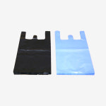 월드크린 손잡이봉투 20L 200장 쓰레기 재활용 봉지 음식물 리터 휴지통 하늘 검정 : 월드크린 주식회사