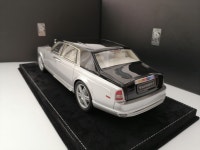 Maisha Rui 1:18 Rolls Royce Phantom 7 Conqueror 자동차 vii 실버 블랙 : 탑다이캐스트