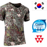 국산T30 쿨론 스포츠 반팔 티 라운드 디지털 90~115 무지 여름 메시 망사 군인 군용 육군 아미 로카 태성 : 밀리언샵365