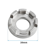 스패너 몽키스패너 만능스패너 세트 자전거 스포크 니플 렌치 8 웨이 홈 자전거 휠 림 조절기 스패너 아연 도금 수리 서비스 도구 키 : 주앤몰