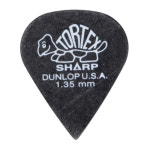 던롭 Dunlop Tortex 샤프 피크 1.35mm (412R1.35) : 스쿨뮤직