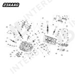 아프릴리아 RSV4RR 15-18 파츠리스트 실린더헤드 [23AAAG] 하 : 인터바이크