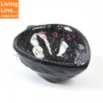 블랙 유광 매화 멜라민 종지 소스볼 한정식 한식 일식 고급 양념 그릇 : 리빙라인