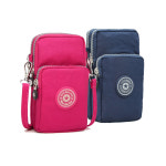 핸드폰가방 방수원단 미니 크로스백 등산 낚시 폰백 메신저백 : 제이바로