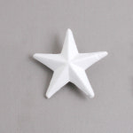 스티로폼 별 13cm 겨울 장식 우드락모형 스치로폼 모양백구 크리스마스 트리 : 아이디몬