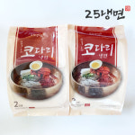 25냉면 이오 속초 코다리 냉면 물냉 비냉 한식대가 밀키트 1봉지 2인분 벨라루나 : 벨라루나몰