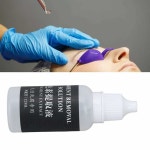 속눈썹에센스 속눈썹연장 뷰티 살롱 용 10ml 문신 수정 액체 반점 주근깨 제거 영구 눈썹 메이크업 잉크 수정액 : 판다주주