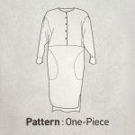 코튼빌 성인 패턴-하늘하늘 러블리 원피스 CTV-092 ]원피스만들기 원피스패턴 기본옷본 실물옷본 옷본 옷만들기 여성원피스만들기 의류패턴... 