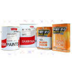 삼화페인트 옥상 바닥 우레탄 방수 페인트 [중도] 원샷탄 4KG 회색 : 올바른페인트