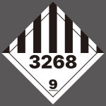 Class9 3268 컨테이너용 제9급 스티커 : 에덴티엠 스토어