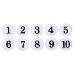 에폭시번호판 지름35mm 테이블 식당 PC방번호 찜질방 사물함 수납장 락커 좌석번호표 : 사인플러스