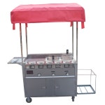 야시장 철판 요리 라면 오뎅바 이동식 분식 테이블 : momoroj