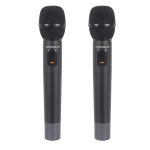 카날스 무선마이크 MW-620 보컬 교회 무선마이크 2채널 핸드타입 : 사운드 팜