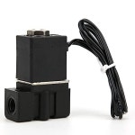 솔레노이드 솔 밸브 에어 유압 공압 110v 전기 물용 전자기 플라스틱 조절기 빠른 응답 2 위치 2 방향 직접 파일럿 공기 물 오일 (g1834)... 