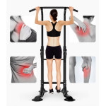 높이조절 홈 피트니스 근력 운동 기구 남녀공용 실내 헬스 운동 기계 철봉 트레이닝 용품 : 아람송이
