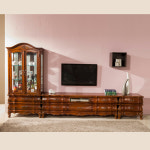 아르노A 마호가니 엔티크 드레스+장식장+협탁 세트 : 진영 가구