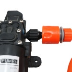 12V 차량용 고압세척기 세차기 전기 사용 고압펌프 청소기 car wash car washer gun 펌프 고압 car care 휴대용 : 로마일로