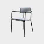 메디스퀘어암체어 디자인 인테리어 업소용 카페 병원 오피스 다이닝 식탁의자 : 더 룸메이커