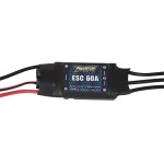 최신FMS 프레데터 60A 2-6S Lipo 고정 날개 RC ESC 5A BEC RC 헬리콥터/덕트 EDF / Rc 무인 항공기 부품 : js홀딩스