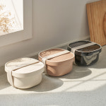 모노그람 국산 혼밥 1인 네모 미음 식기세트 : 모노공식스토어