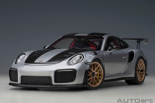 1:18 PORSCHE 911 (991.2) GT2 RS WEISSACH PACKAGE GT SILVER (AUTO ART) 포르쉐 991.2 GT2 RS 바이자흐 패키지 오토아트 : 쏘자몰