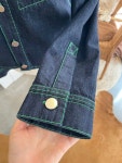 보테가베네타 스티칭 데님자켓 671063 / Bottega Veneta Mens Denim Shirt 671063 993001 : 럭셔리런던