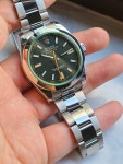 롤렉스 밀가우스 블랙 그린 116400GV : 서울워치